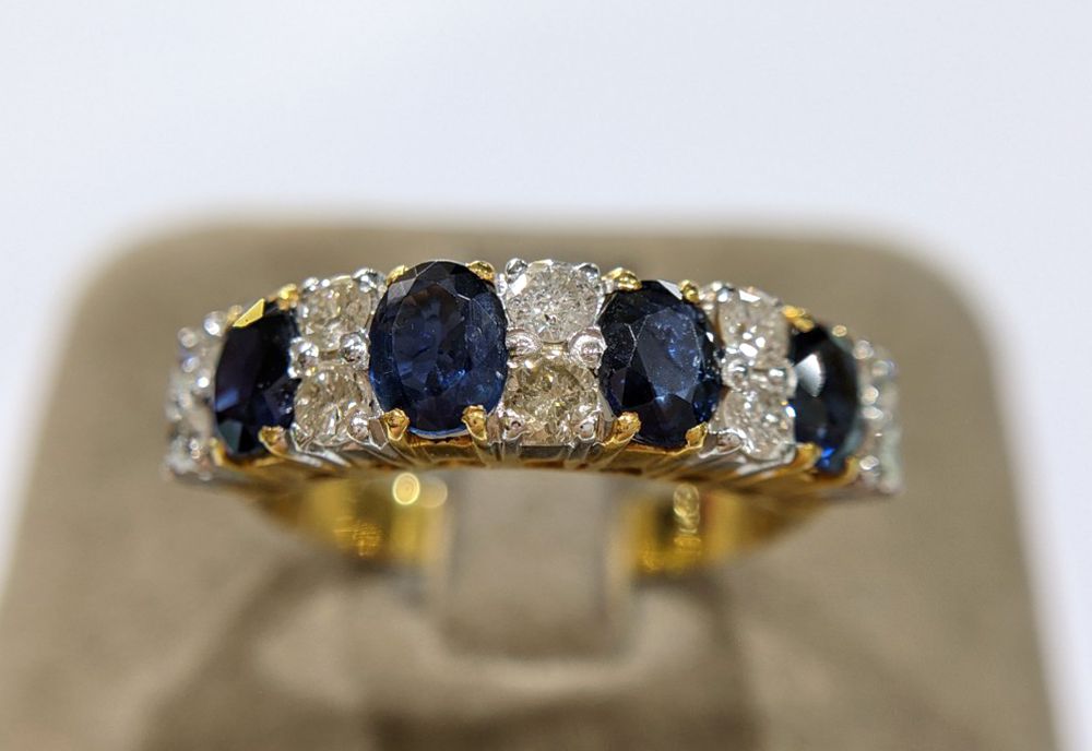 藍寶戒指 $15000 (4191)