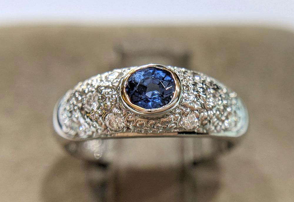 藍寶戒指 $5800 (10514)
