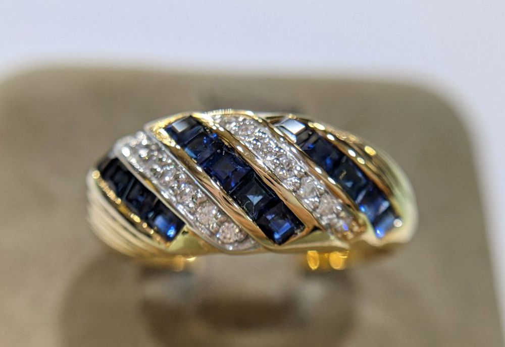 藍寶戒指 $9800 (3928)