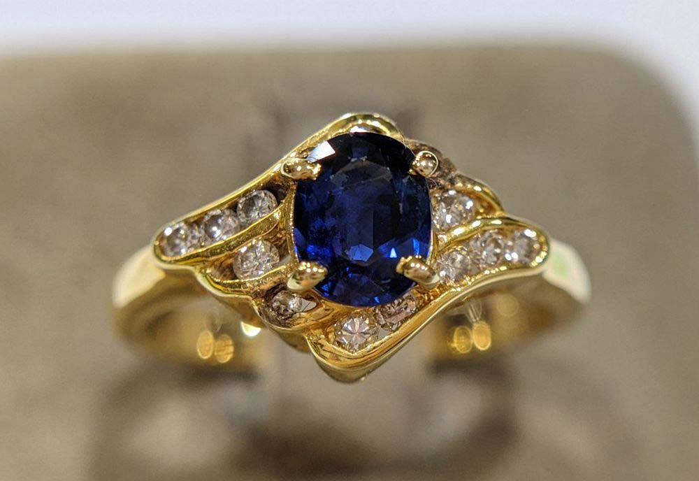 藍寶戒指 $6800 (4908)
