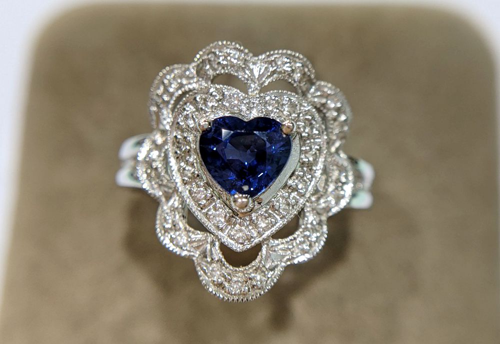 藍寶戒指 $9800 (2956)