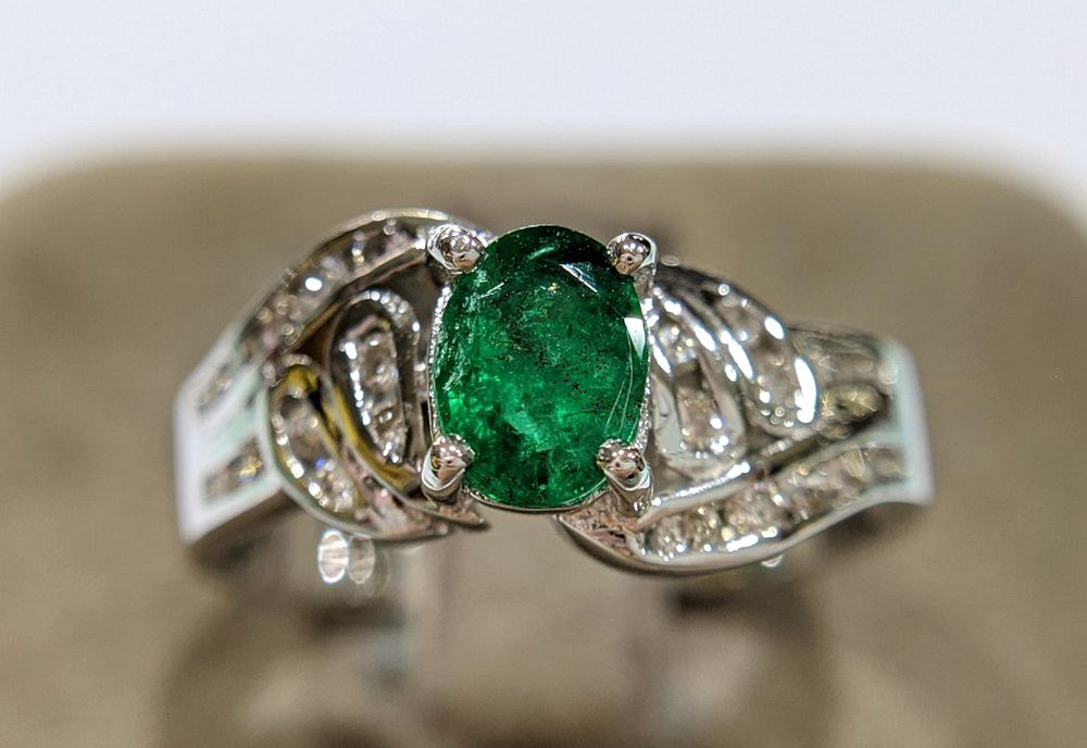 祖母綠戒指 $12000 (11917)
