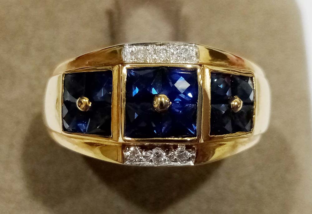 藍寶戒指 $11800 (3925)