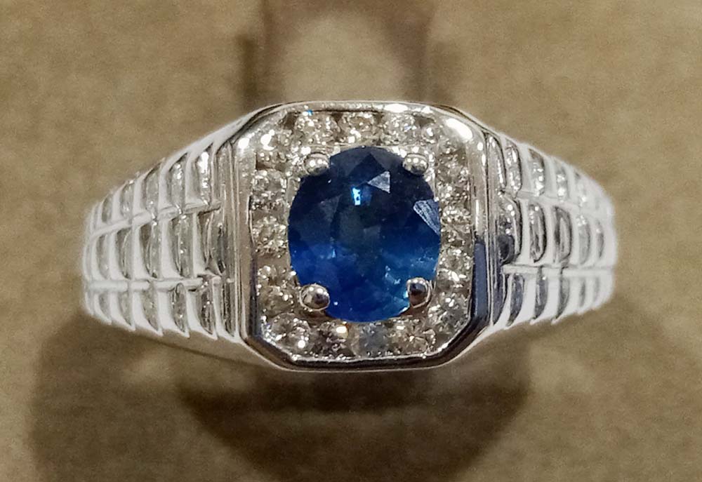藍寶戒指 $11000 (10591)