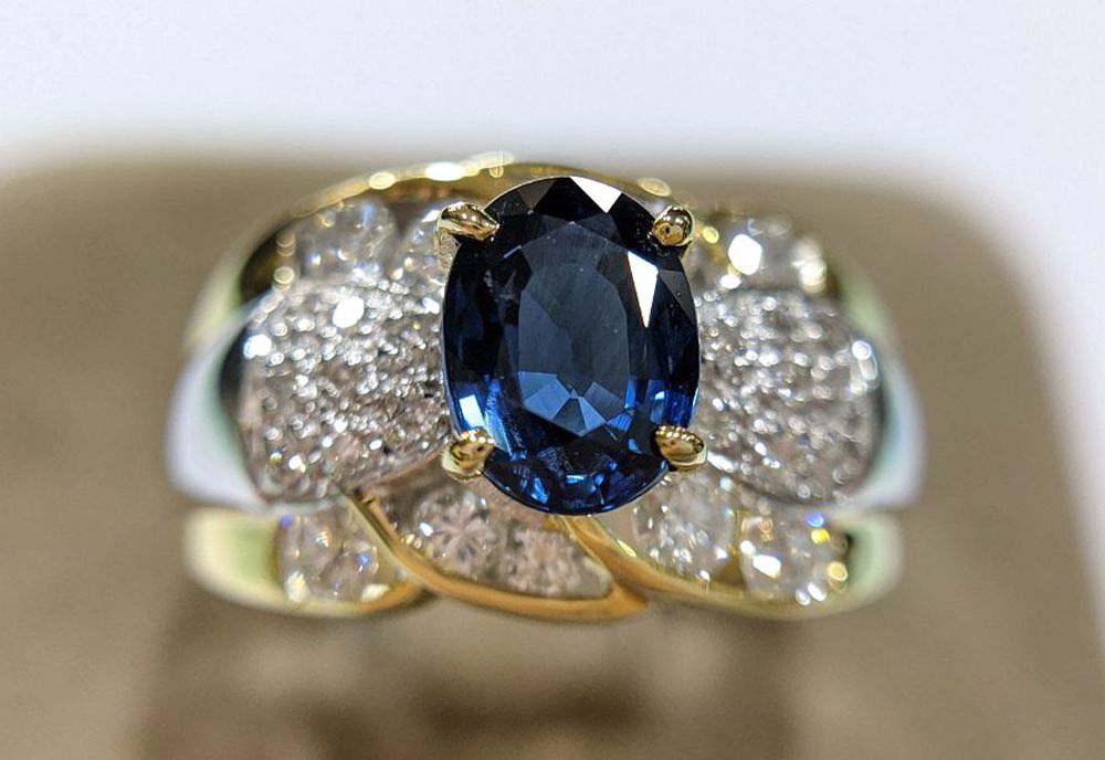 藍寶戒指 $20000 (13310)